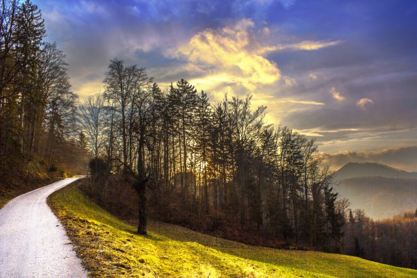 Winter sunset by Dario Barukcic